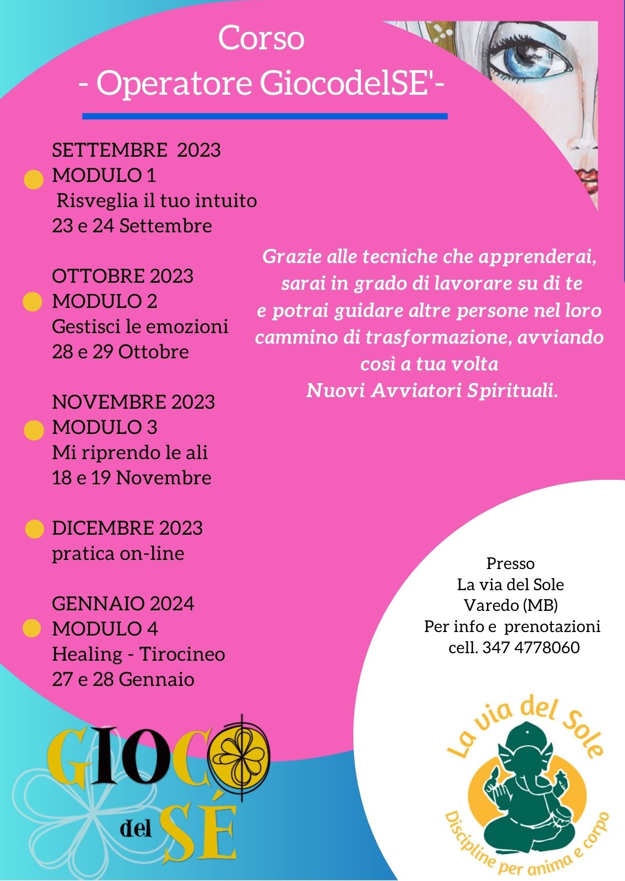Immagine descrittiva dell'evento operatore giocodelsé con tutte le informazioni