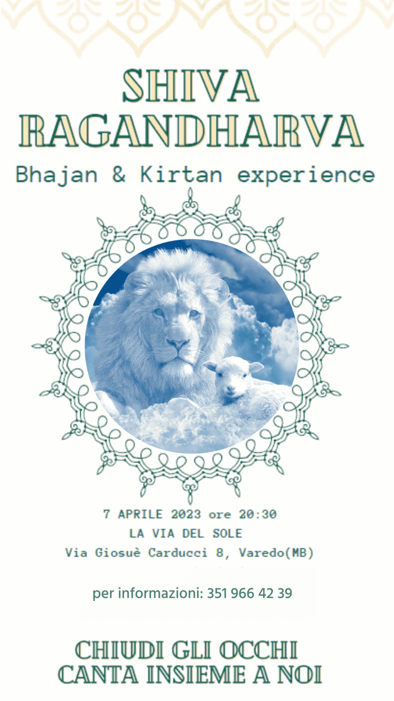 Bhajan e Kirtan 7 Aprile 2023