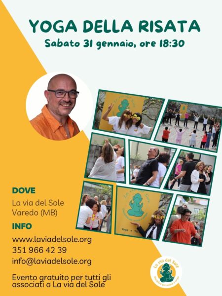 yoga della risata sabato 31 gennaio
