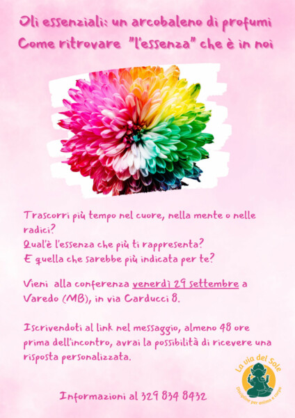 Conferenza Olii essenziali