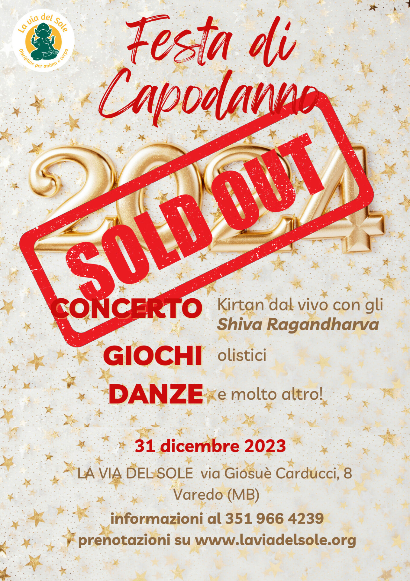 Capodanno olistico 2024: concerto, giochi e danze