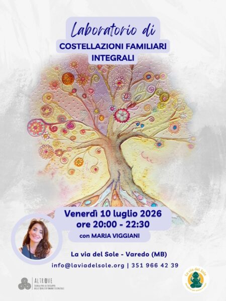 Costellazioni familiari La Via del Sole 10 luglio 2026