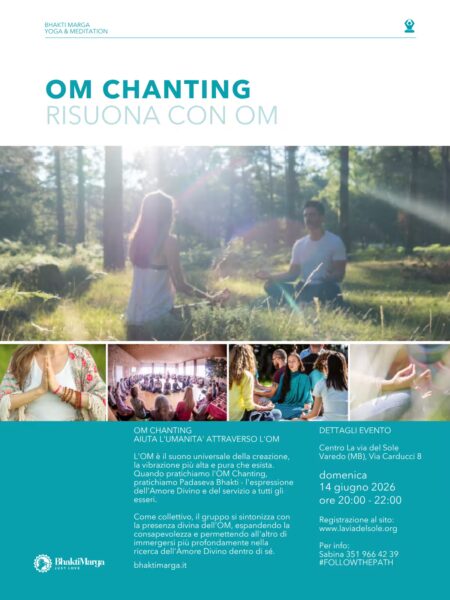 Om Chanting 14 giugno 2026, La via del Sole