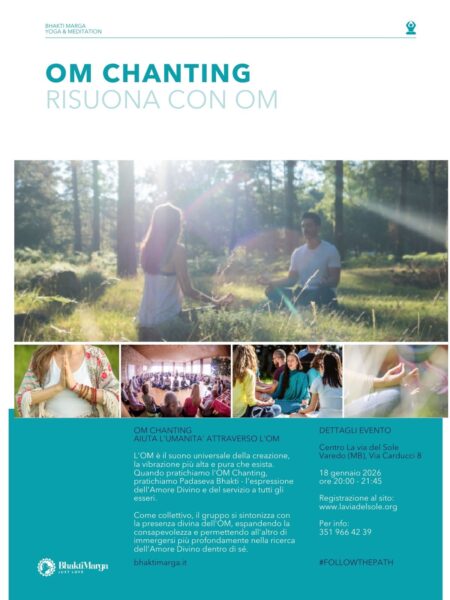 Om Chanting 18 gennaio 2026 La via del Sole