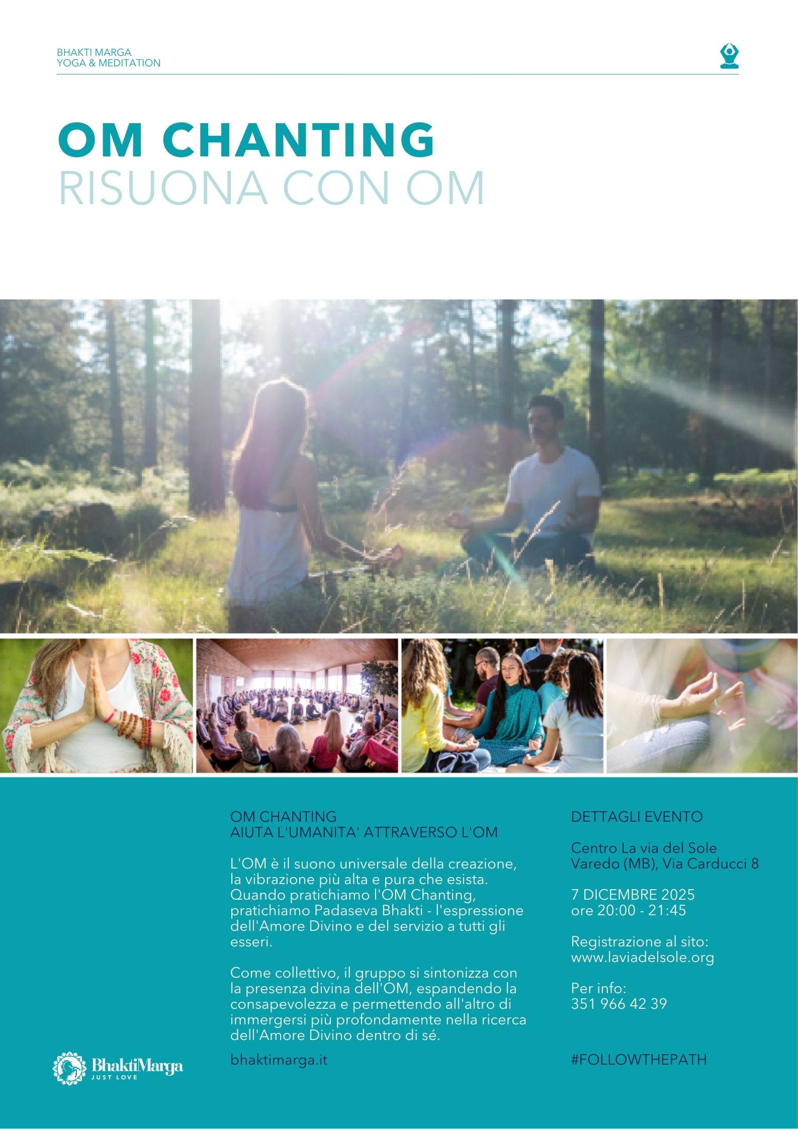 Om Chanting 7 dicembre