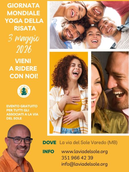 giornata mondiale yoga della risata 3 maggio 2026 varedo monza e brianza