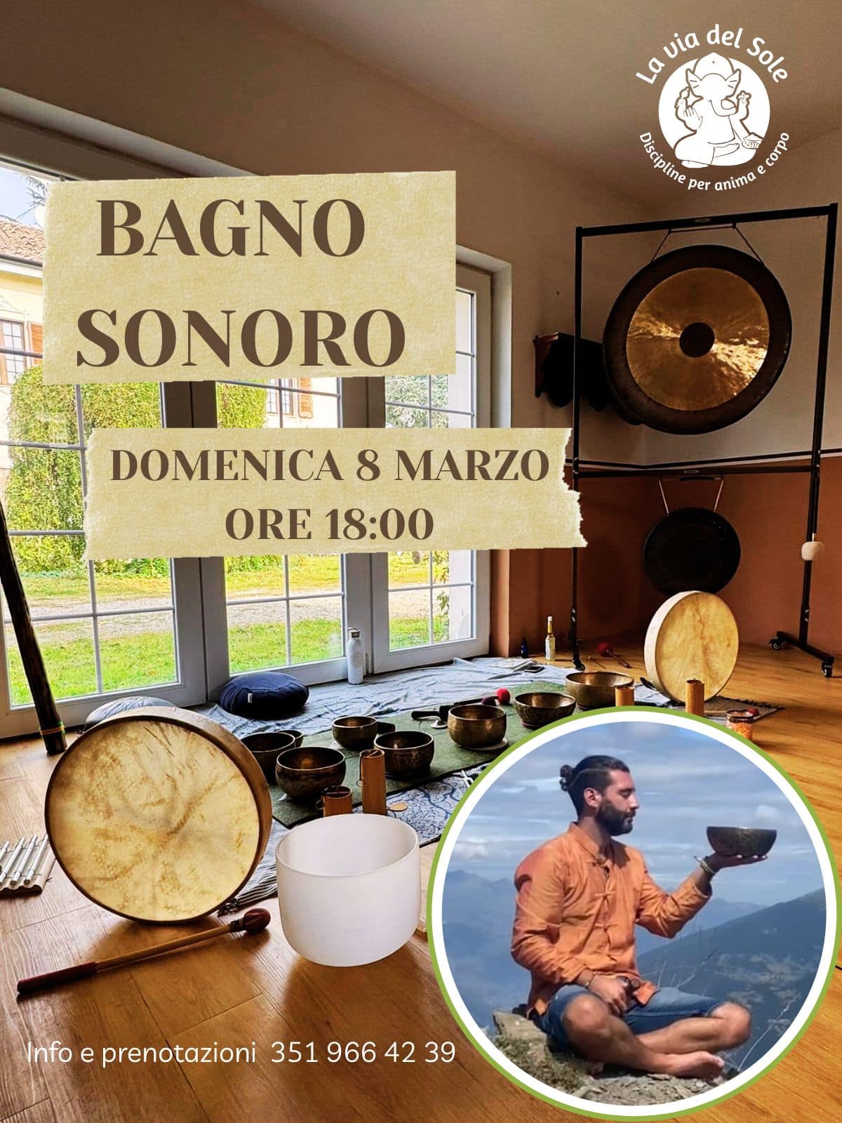 Bagno sonoro 8 marzo Festa della Donna