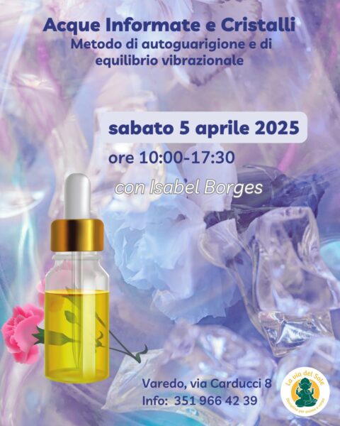Acque informate e cristalli