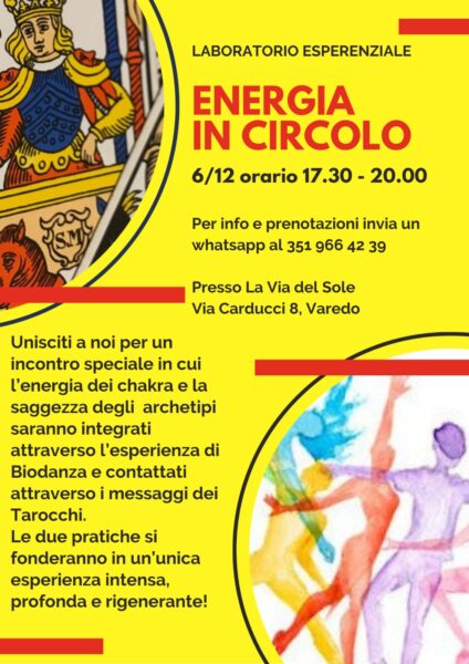 Energia in circolo 6 dicembre 2025