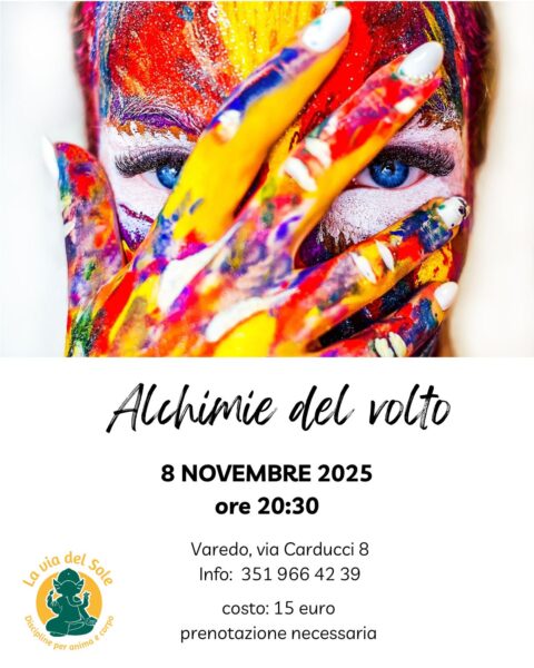 Alchimie del volto 8 novembre 2025 morfopsicologia varedo (MB)
