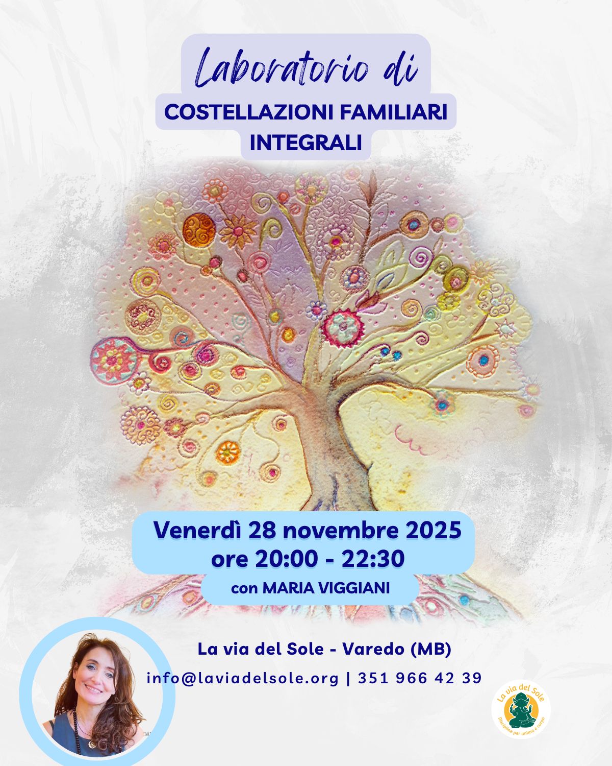 Incontro con le Costellazioni Familiari Sistemiche 28 novembre