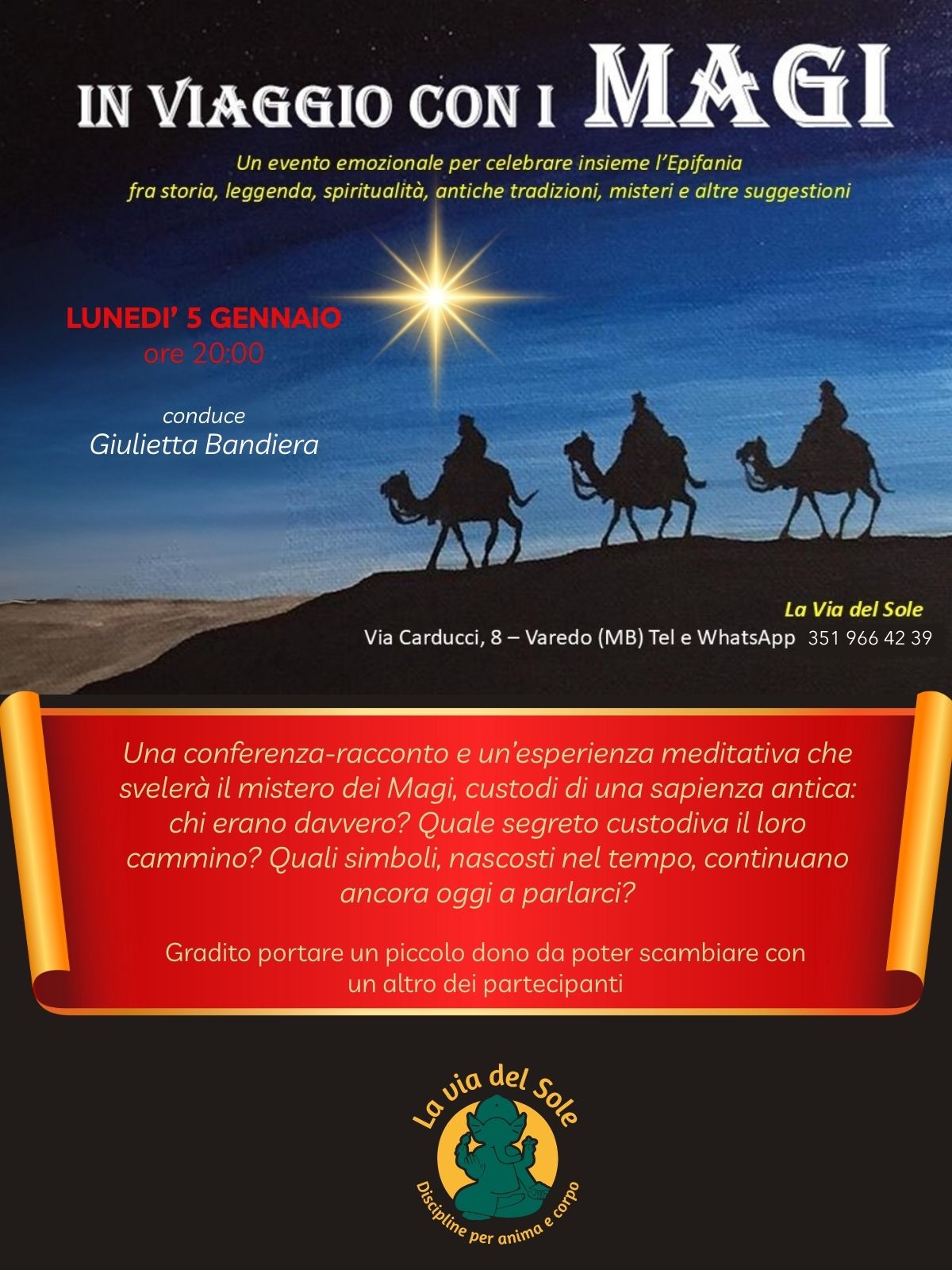 In viaggio con i Re Magi 5 gennaio 2026