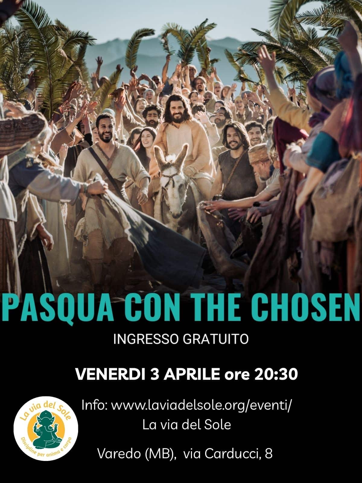 PASQUA con The Chosen, serata cinema 3 aprile