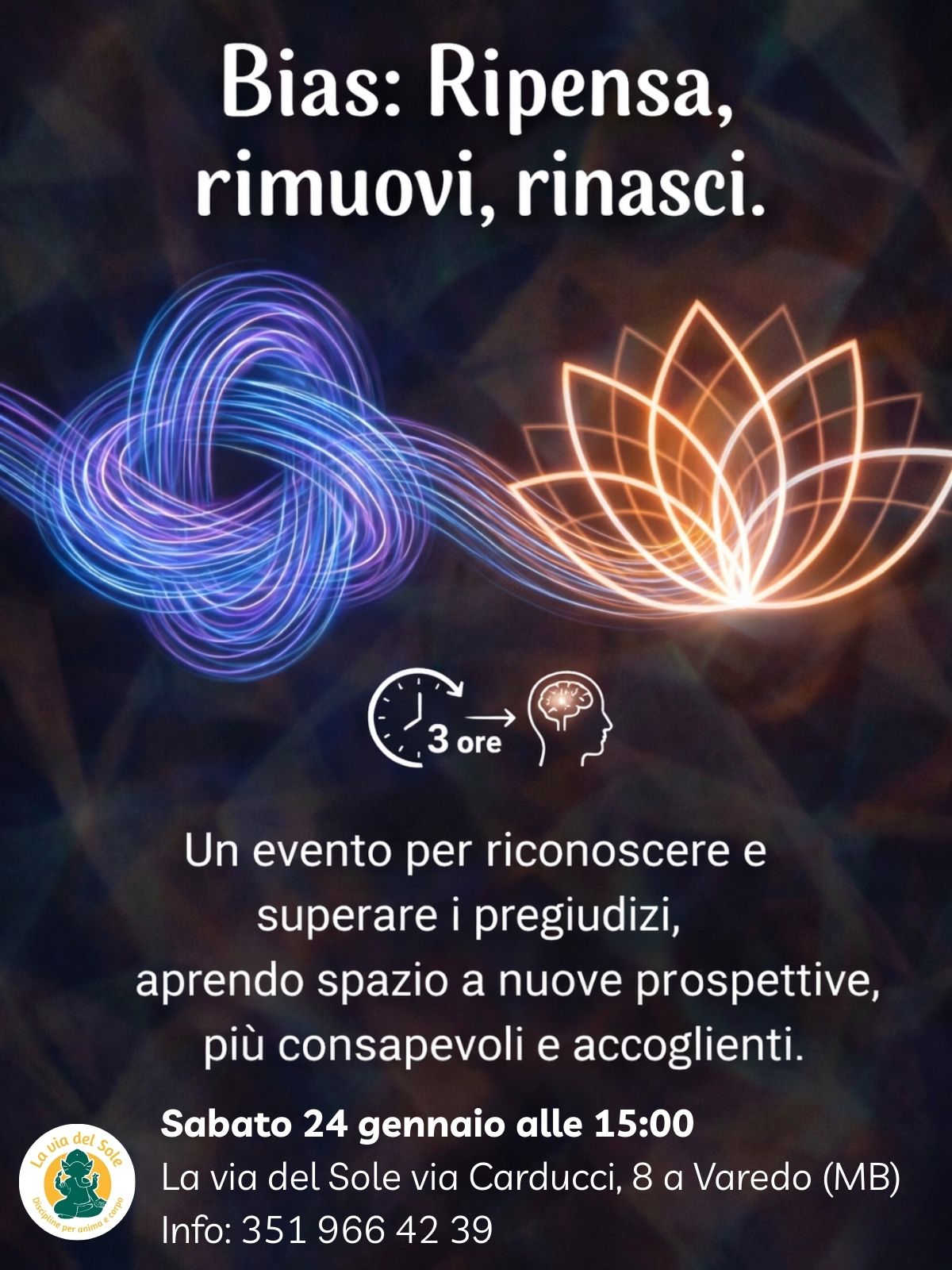 Bias: ripensa, rimuovi, rinasci il 24 gennaio