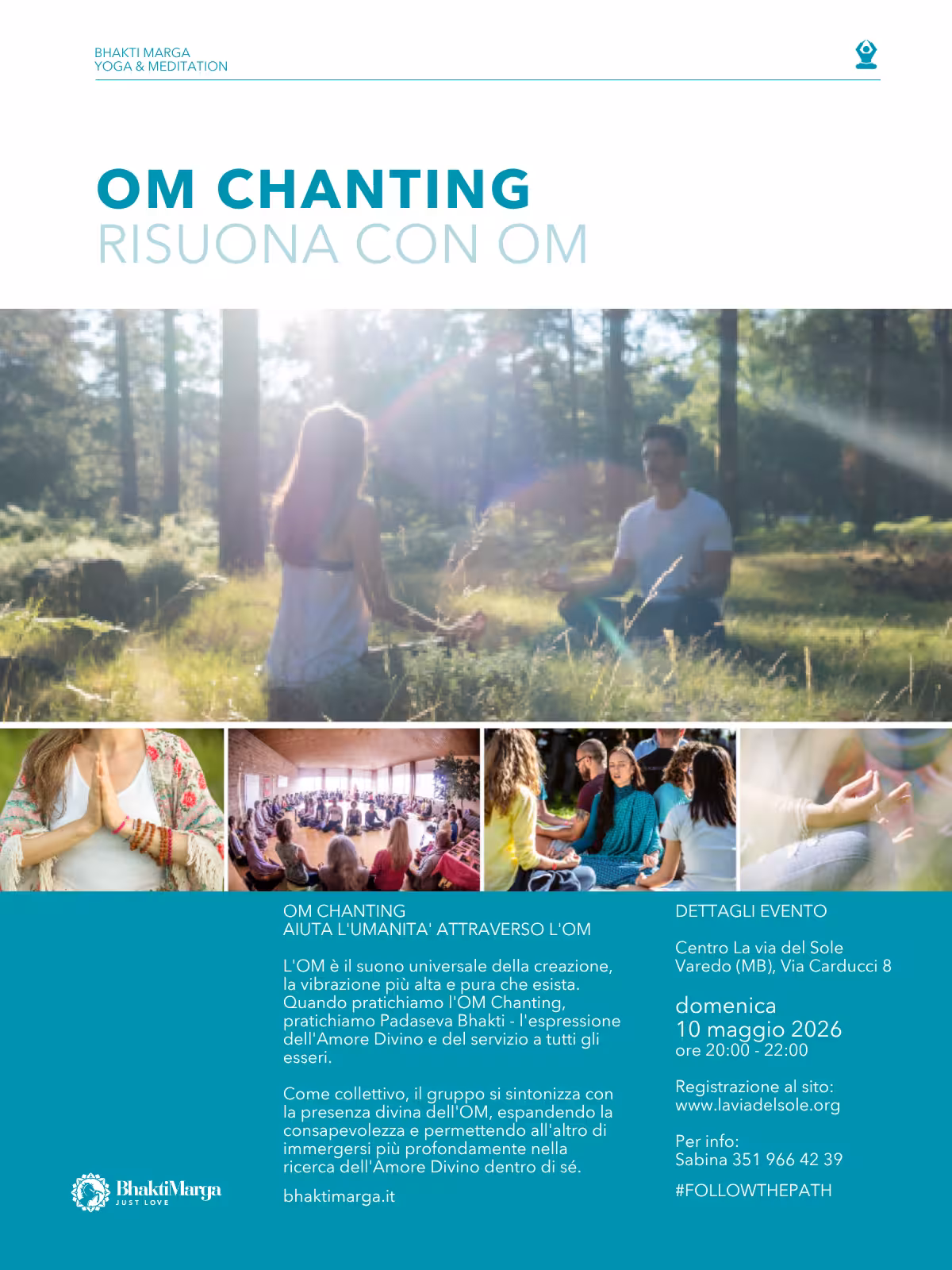 Om Chanting 10 maggio 2026