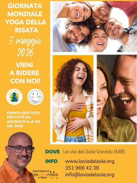 giornata mondiale yoga della risata 3 maggio 2026 varedo monza e brianza