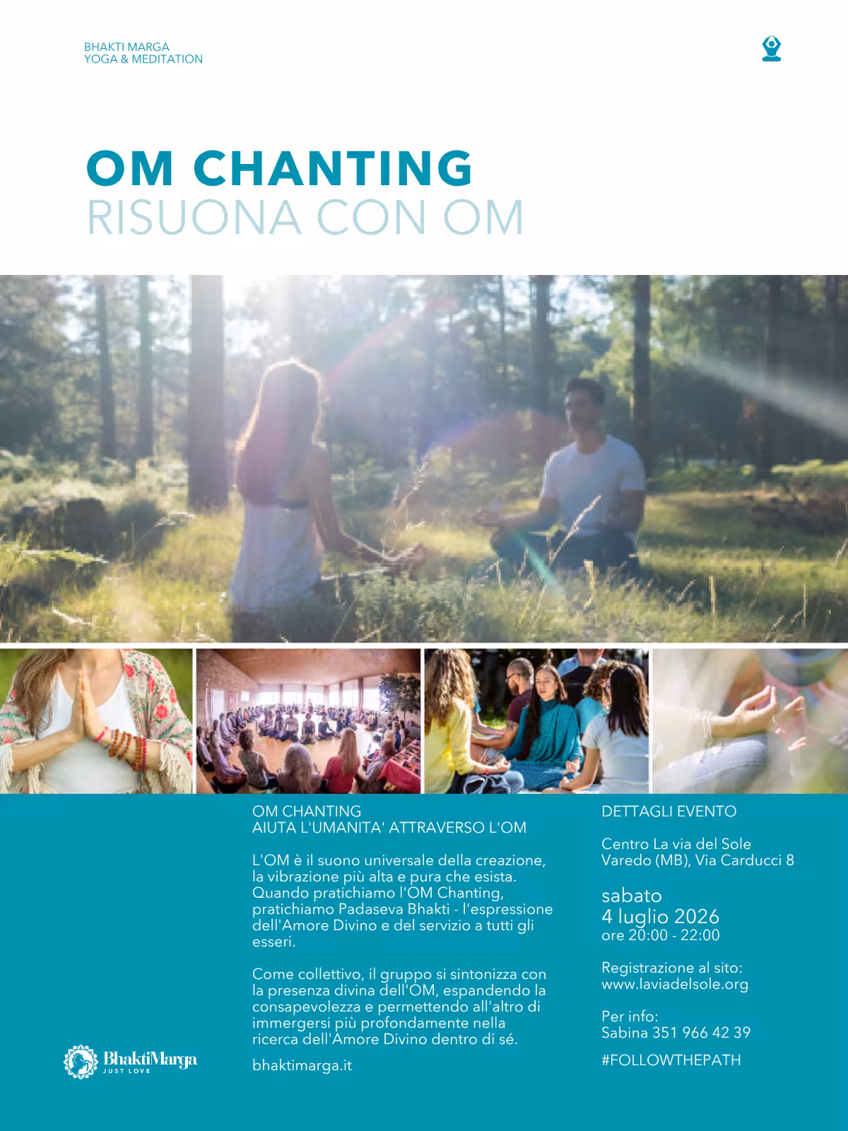 Om Chanting 4 luglio 2026